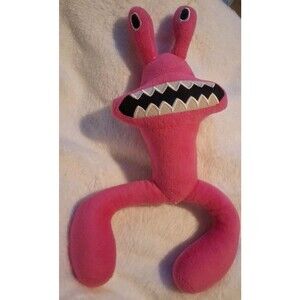Rainbow Friends Pink Plush Roblox 12in Monster Stuffed Toy Kids Gift Soft